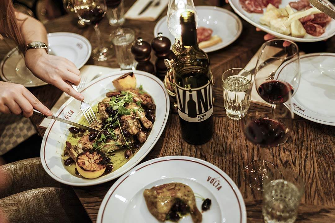 Mat och dryck på The Vault Hotel